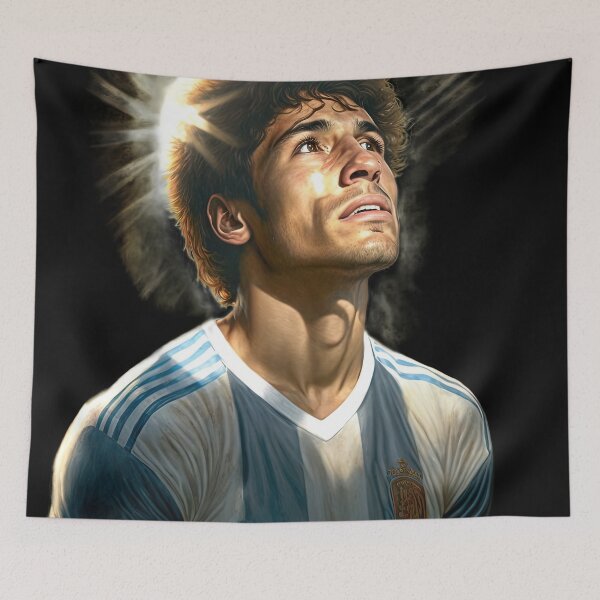 Aperçu de l'œuvre Joueur de football argentin - Inspiré du football argentin créée et vendue par Juliascutecornr.