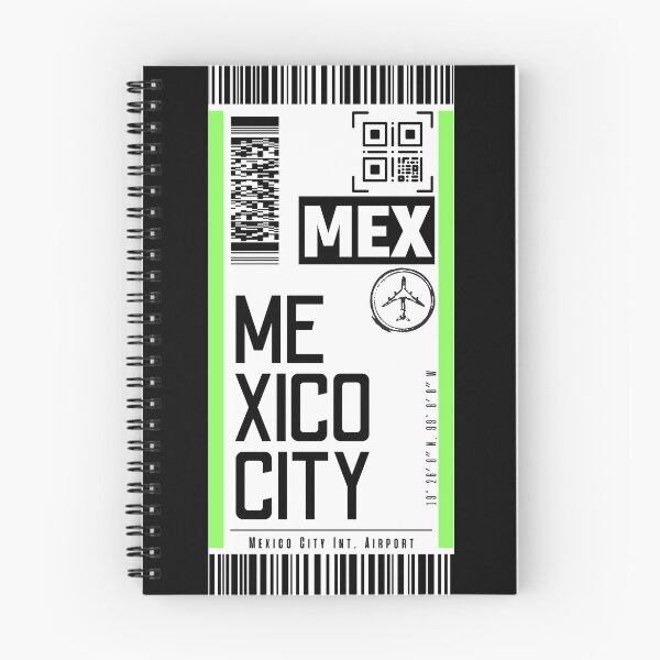 Item preview, MEXICO CITY MEX classic luggage tag flight sticker designed and sold by LeddsoDello.