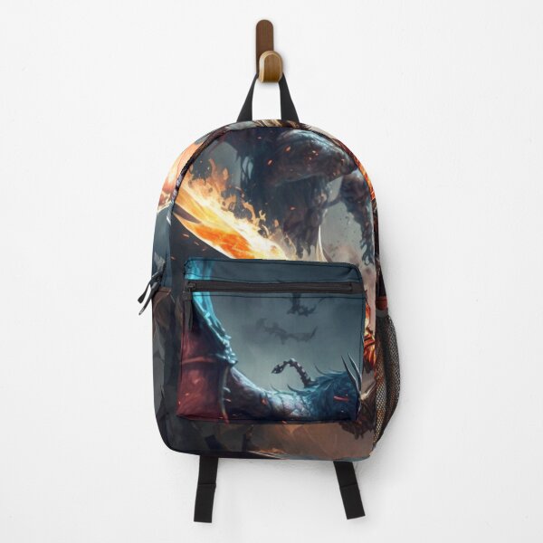 Item preview, Giant dragons war - Cool Fanatasy Art concept 2023 designed and sold by Soul-Crumbs.