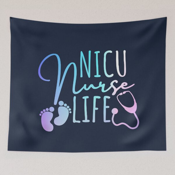 Item preview, NICU Nurse Life ICU Nursing Cute Neonatal Nurse Retro designed and sold by SunfullyYours.