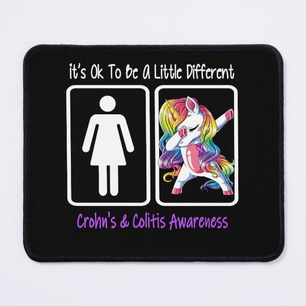 Item preview, Crohn's & Colitis Awareness - It is Ok To Be A Little Different designed and sold by RekaJoJo.