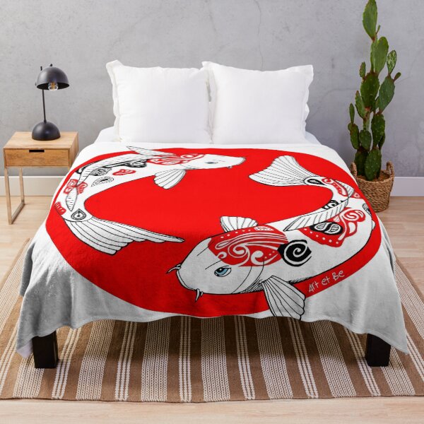 Item preview, Koi Japanese Flag designed and sold by CareyLittlefi.