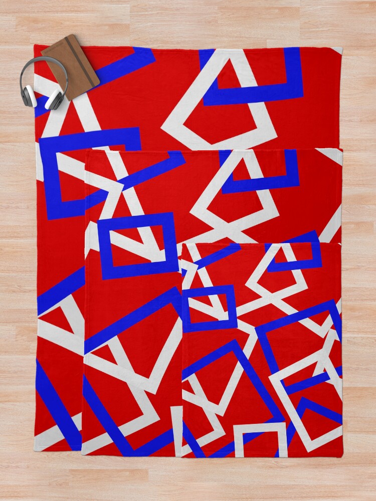 Thumbnail 5 of 6, Throw Blanket, Window Panes designed and sold by PrettyViews.