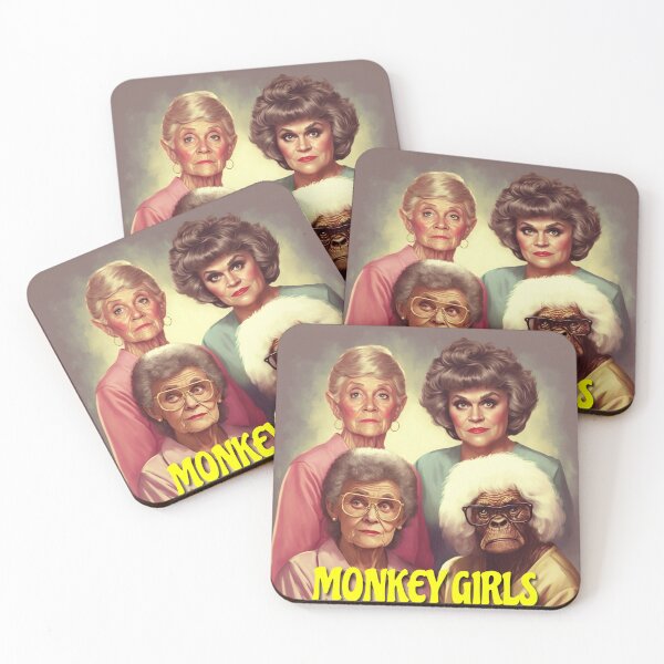 Item preview, Monkey Girls - Nice to Chimpanzee you  designed and sold by Painful Monkey.