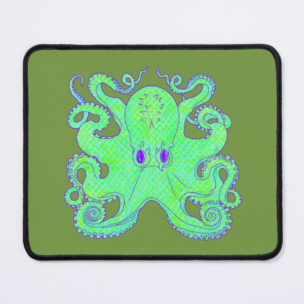 Item preview, Kraken Sea Monster - Blue Green designed and sold by LaRoach Digital Arts.