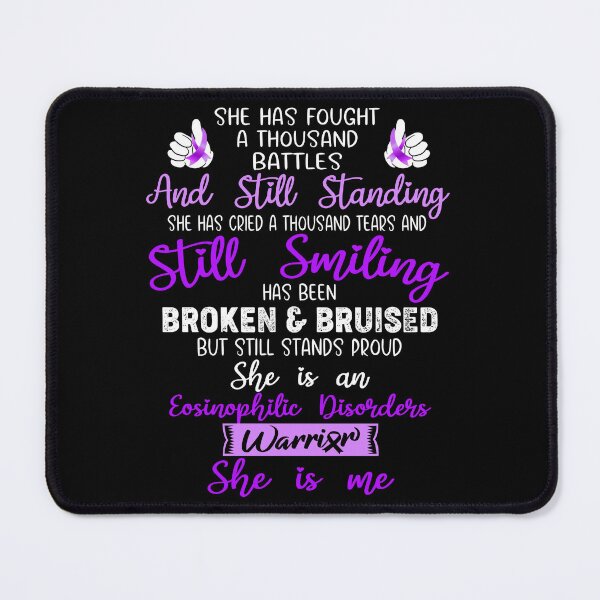 Item preview, Eosinophilic Disorders Warrior SHE IS ME - Support Eosinophilic Disorders Fighter Gifts designed and sold by Berriosly.