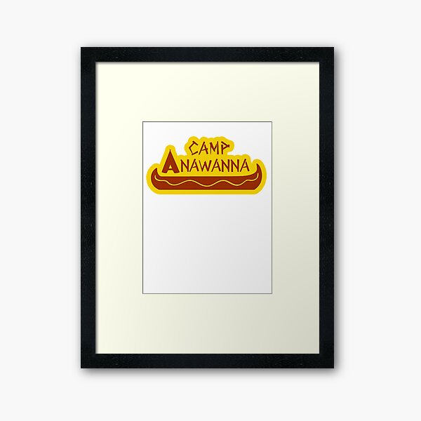 Camp Anawanna Framed Art Print