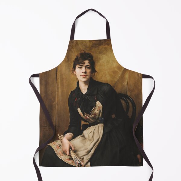 Item preview, Self-portrait by Anna Bilińska-Bohdanowiczowa, 1887 designed and sold by Vintage Wall Art.