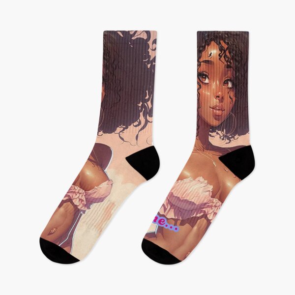 Item preview, Black Anime Girl  designed and sold by empyrean-design.