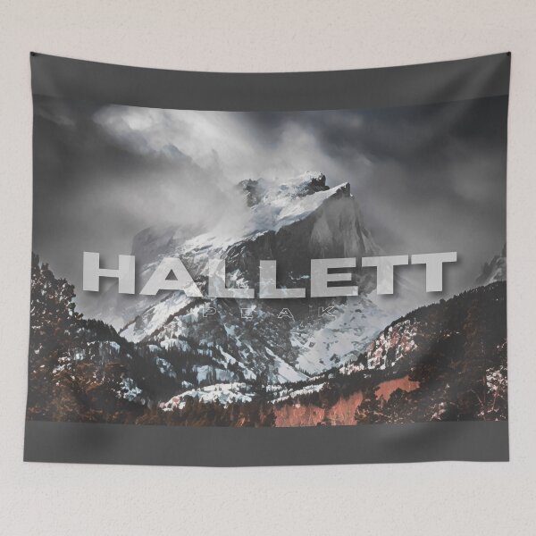 Item preview, Hallett Peak Poster designed and sold by Elevated Imaging .