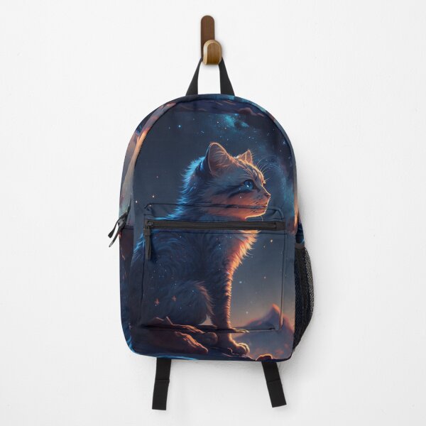 Item preview, Stray Kitten Stargazing under a Space Filled Sky #3 designed and sold by Galviato.