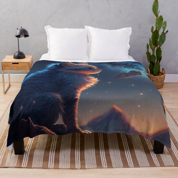 Item preview, Stray Kitten Stargazing under a Space Filled Sky #3 designed and sold by Galviato.