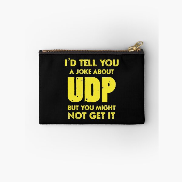 Item preview, computer science programmer udp joke,funny computer shirt designed and sold by sami david ⭐⭐⭐⭐⭐.