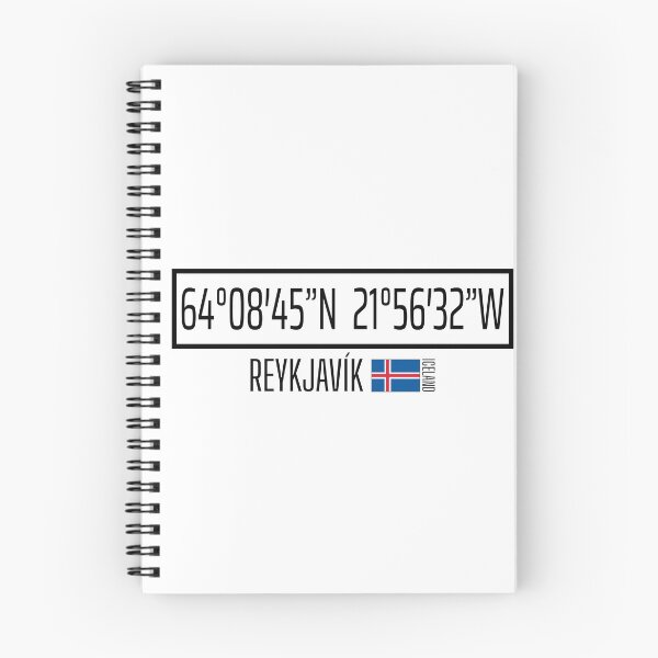 Item preview, Reykjavik coordinates designed and sold by jnt1981.