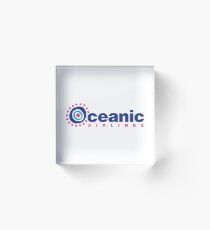 Oceanic Airlines Acrylic Block