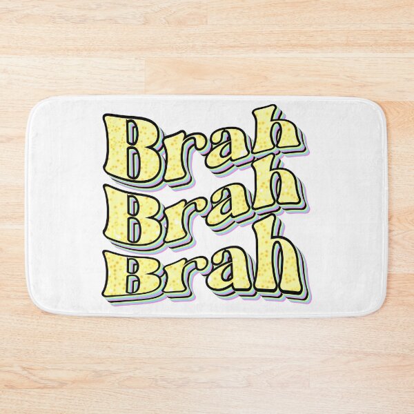 Item preview, Brah brah brah sticker  designed and sold by TipTopTapo.