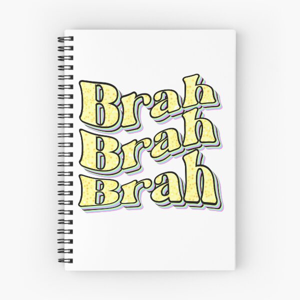 Item preview, Brah brah brah sticker  designed and sold by TipTopTapo.