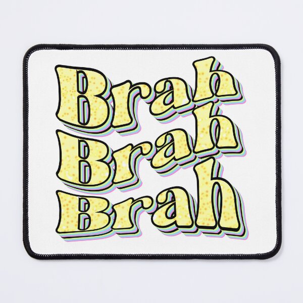 Item preview, Brah brah brah sticker  designed and sold by TipTopTapo.