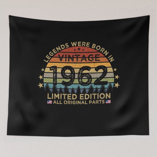 Item preview, Legends Were Born In 1962 Vintage Limited Edition Patriotic designed and sold by cssdru.