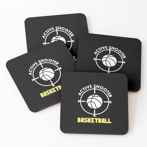 Item preview,  Active Shooter Basketball,funny basket lover designed and sold by sami david ⭐⭐⭐⭐⭐.