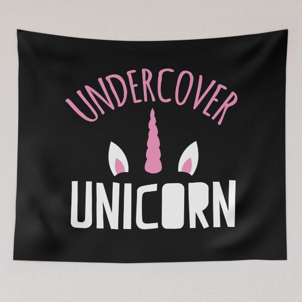 Item preview, undercover unicorn designed and sold by jazzydevil.