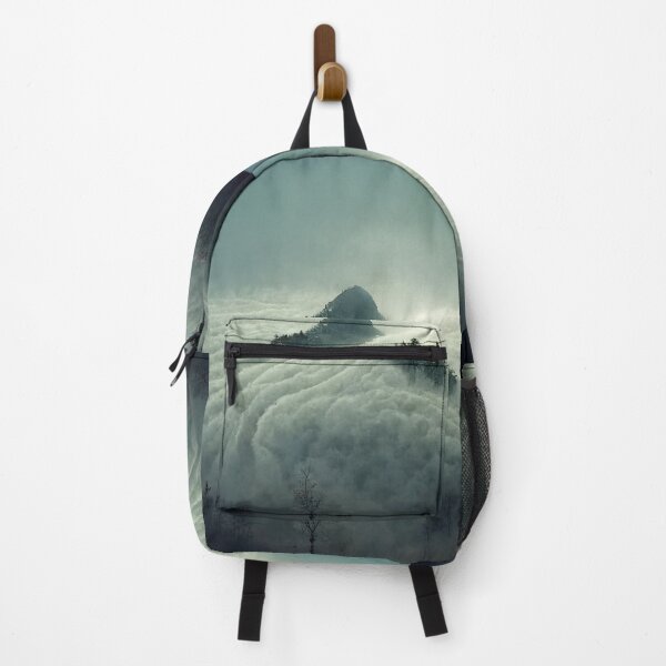 Item preview, Tree Covered Mountain Covered by Dense Fog #1 designed and sold by Galviato.
