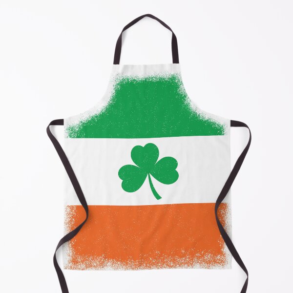Item preview, Sprayed On Shamrock Flag designed and sold by geekyT.