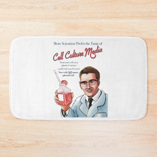 Item preview, Vintage Cell Culture Media Ad designed and sold by Science Lab Designs.