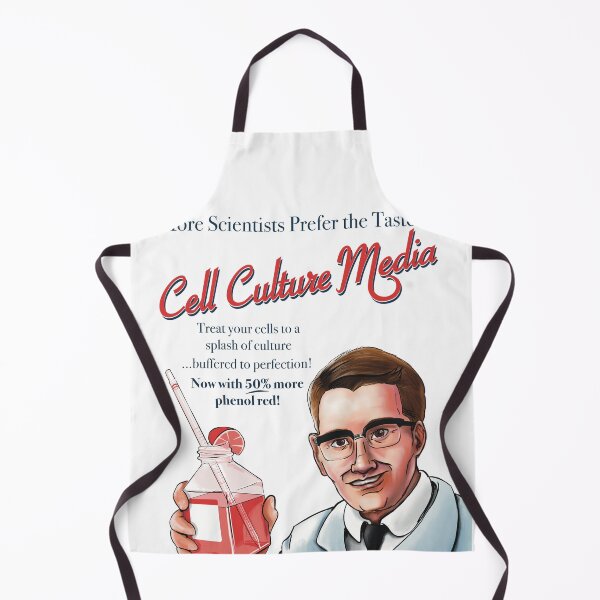 Item preview, Vintage Cell Culture Media Ad designed and sold by Science Lab Designs.