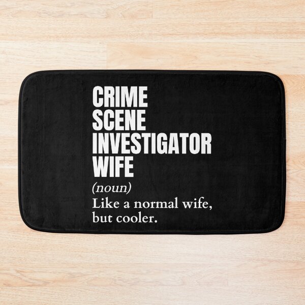 Item preview, Funny Crime Scene Investigator Wife Definition designed and sold by EndlessFreedom.