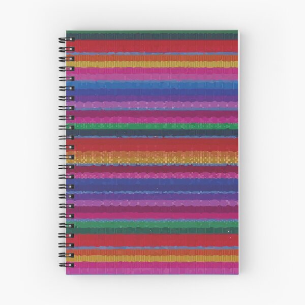 Item preview, Mexican rebozo jerga colorful stripes poncho fabric serape designed and sold by T-Mex.