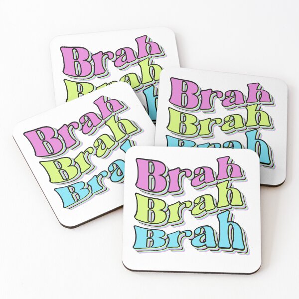 Item preview, Brah brah brah sticker  designed and sold by TipTopTapo.