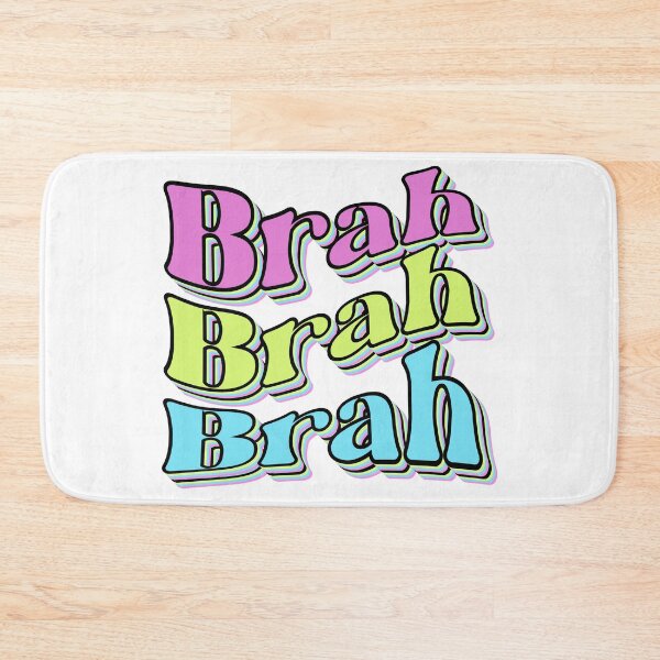 Item preview, Brah brah brah sticker  designed and sold by TipTopTapo.