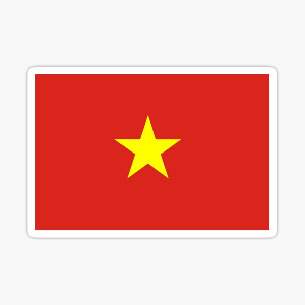 Item preview, Vietnam | Vietnamese Flag designed and sold by flagstickers.