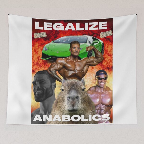 Item preview, Legalize Anabolics designed and sold by joshemf.