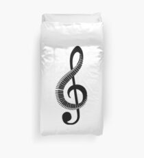 Funda nórdica Treble clef and keyboard