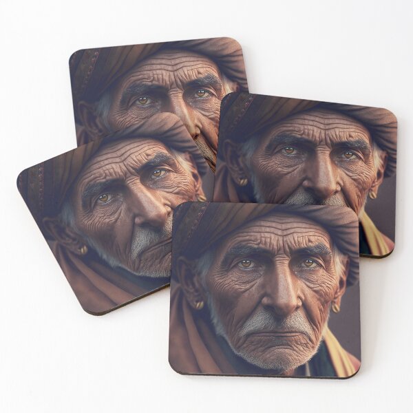 Item preview, Old Man from Morocco designed and sold by Rebekah Hartman.