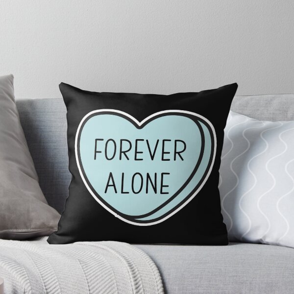 Item preview, FOREVER ALONE Anti-Valentine, ew valentines conversation heart, rude valentines, anti valentine, eww valentines, ew valentines designed and sold by hitechmom.