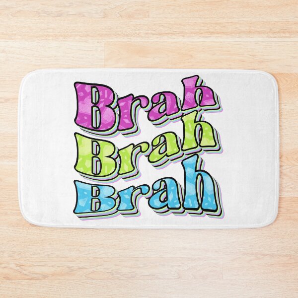 Item preview, Brah brah brah sticker  designed and sold by TipTopTapo.