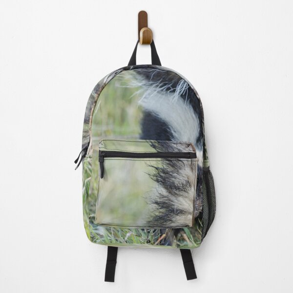 Item preview, Striped Skunk in defensive spraying posture designed and sold by yhelfman.