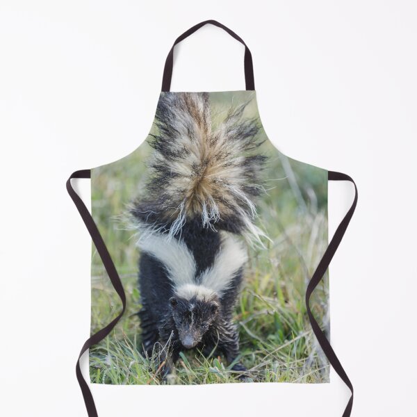 Item preview, Striped Skunk in defensive spraying posture designed and sold by yhelfman.