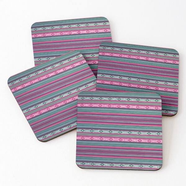 Item preview, Mexican rebozo violet colorful aztec motive poncho fabric serape designed and sold by T-Mex.