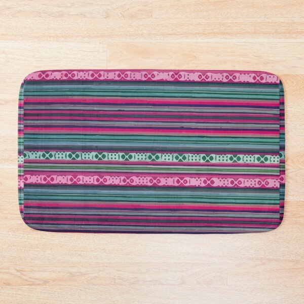 Item preview, Mexican rebozo violet colorful aztec motive poncho fabric serape designed and sold by T-Mex.