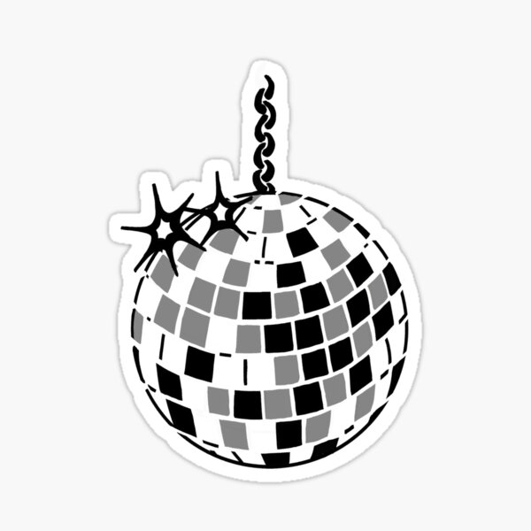 Disco Ball Sticker — Gypseasol Crafting Co.