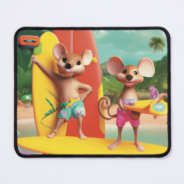 Item preview, photograph of two mice in Hawaii designed and sold by Lourine.