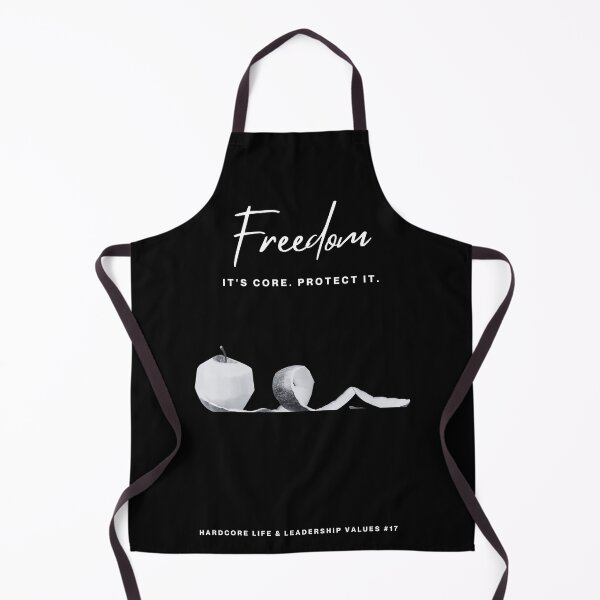 Item preview, FREEDOM: It's Core. Protect It. (#17 in the 'Hardcore Life & Leadership Values' Collection) designed and sold by ashowofvalues.