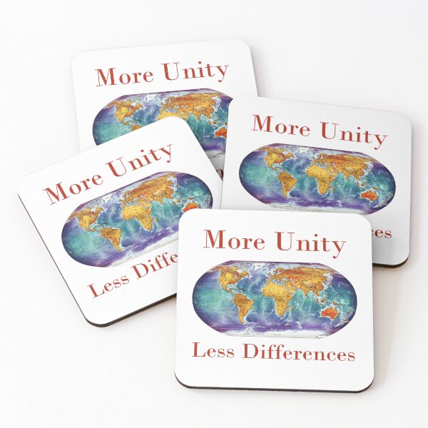 Item preview, More Unity Less Differences  designed and sold by CrankyOldDude.