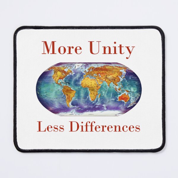 Item preview, More Unity Less Differences  designed and sold by CrankyOldDude.