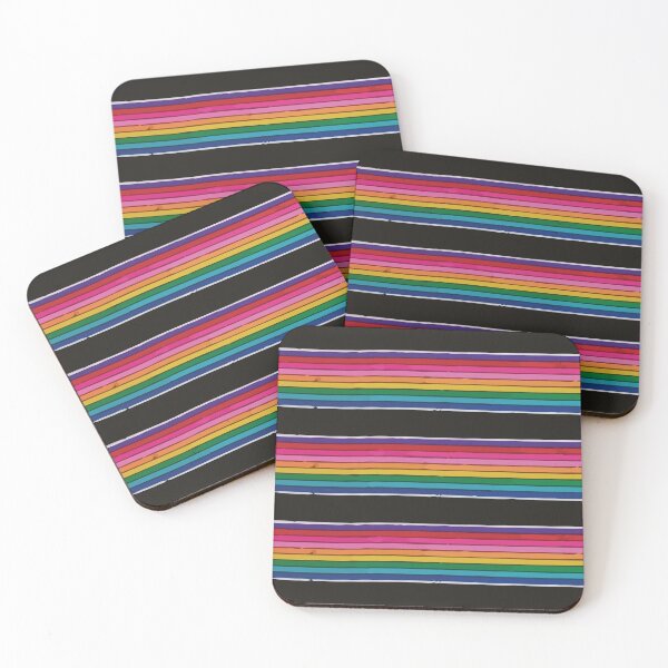 Item preview, Rebozo fabric mexican pride colorful rainbow serape gay pride designed and sold by T-Mex.
