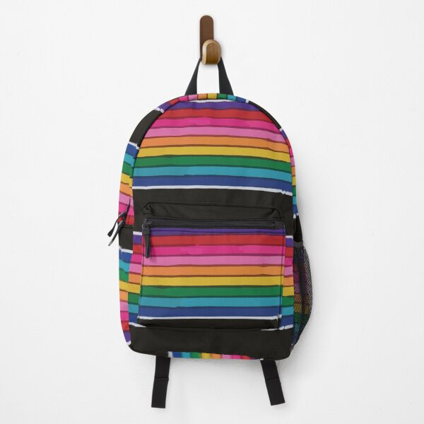 Item preview, Rebozo fabric mexican pride colorful rainbow serape gay pride designed and sold by T-Mex.